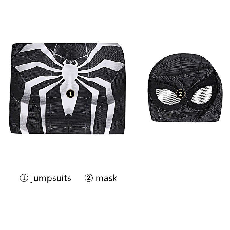 Spider-Man Miles Morales Male Jumpsuit Cosplay Costumes