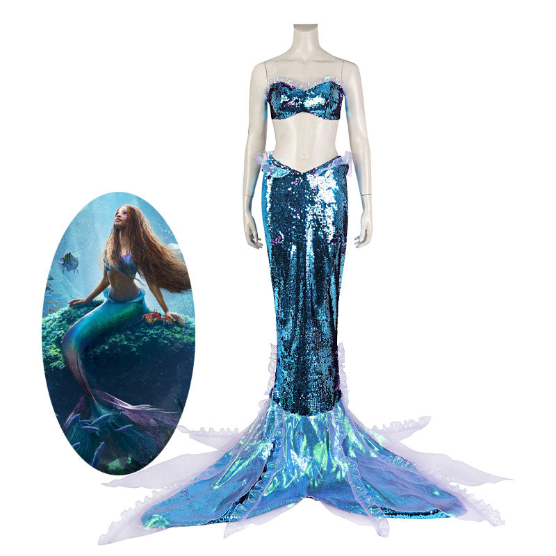 The Little Mermaid 2023 Ariel Cosplay Costume