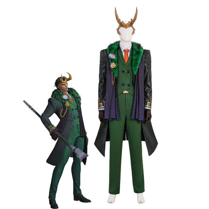 Marvel Rivals Loki Loki Presidential Attire Cosplay Costumes