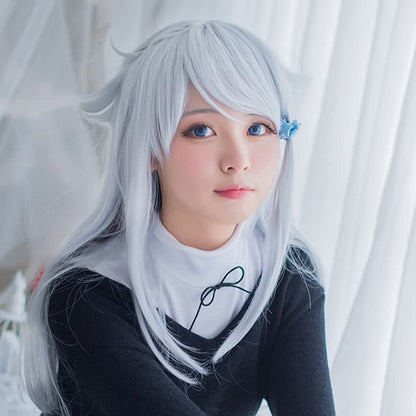A Sister's All You Need Im¨­to Sae Ireba Ii.Nayuta Kani Silver Anime Cosplay Wigs