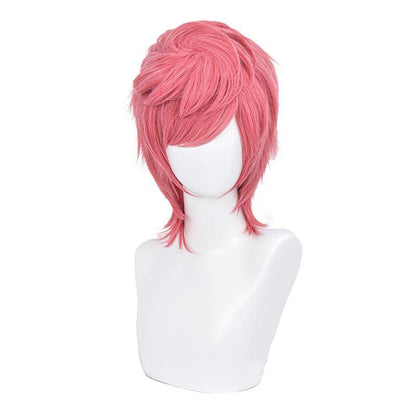 Golden Wind Trish Una Long Pink Cosplay Wig JoJo's Bizarre Adventure Cosplay