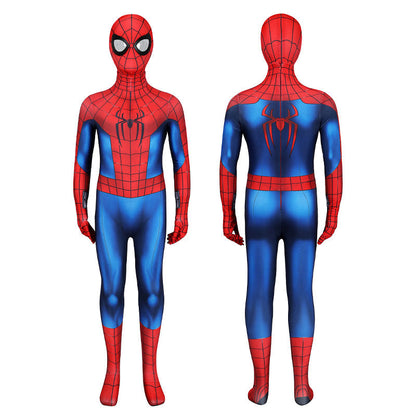 Marvel's Spider Man: Brand New Day Peter Parker Kids Jumpsuit Cosplay Costumes