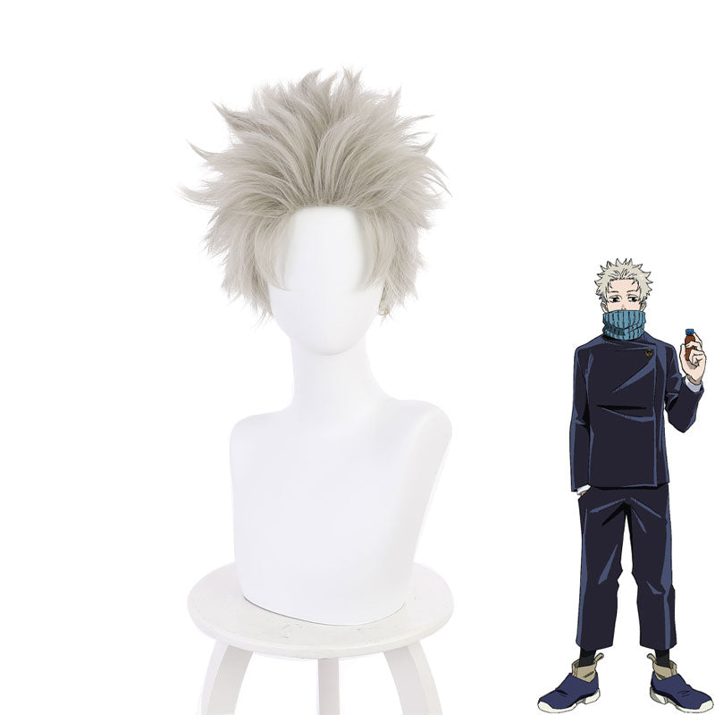 Jujutsu Kaisen 0 The Movie Toge Inumaki Cosplay Wigs