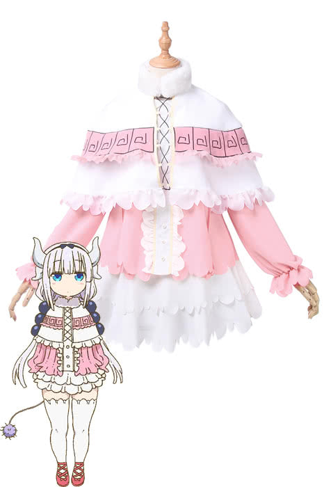 Miss Kobayashi's Dragon Maid Kanna Kobayashi Cosplay Costumes