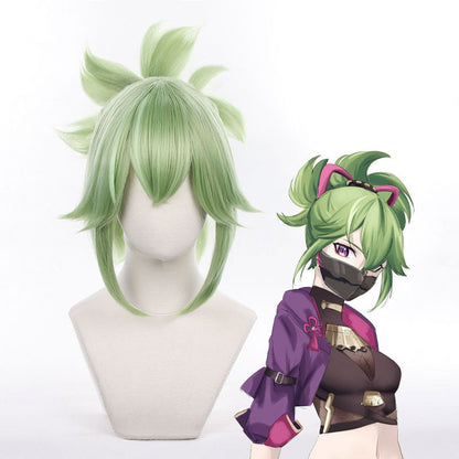 Genshin Impact Kuki Shinobu Cosplay Wigs