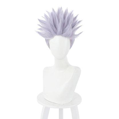 Jujutsu Kaisen Satoru Gojo Short Purple Cosplay Wigs