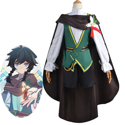 Genshin Impact Venti Young Cosplay Costumes