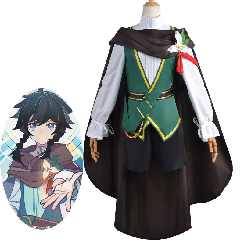 Genshin Impact Venti Young Cosplay Costumes