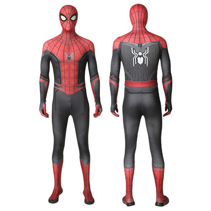 Spider-Man Far From Home Spider-Man Peter Parker Jumpsuit Cosplay Costumes With Soles