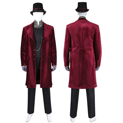 Charlie and the Chocolate Factory Willy Wonka Cosplay Costumes