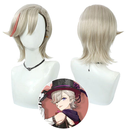Genshin Impact Lyney Cosplay Wigs