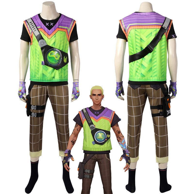 Valorant Gekko Agent Cosplay Costumes