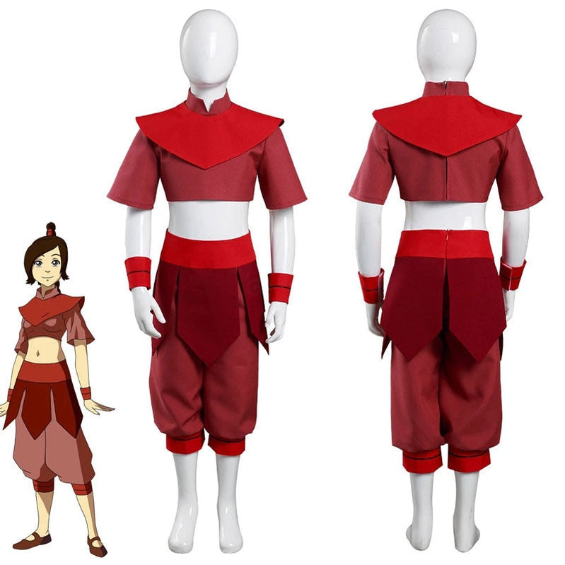 Avatar: The Last Airbender Ty Lee Outfit Cosplay Costumes
