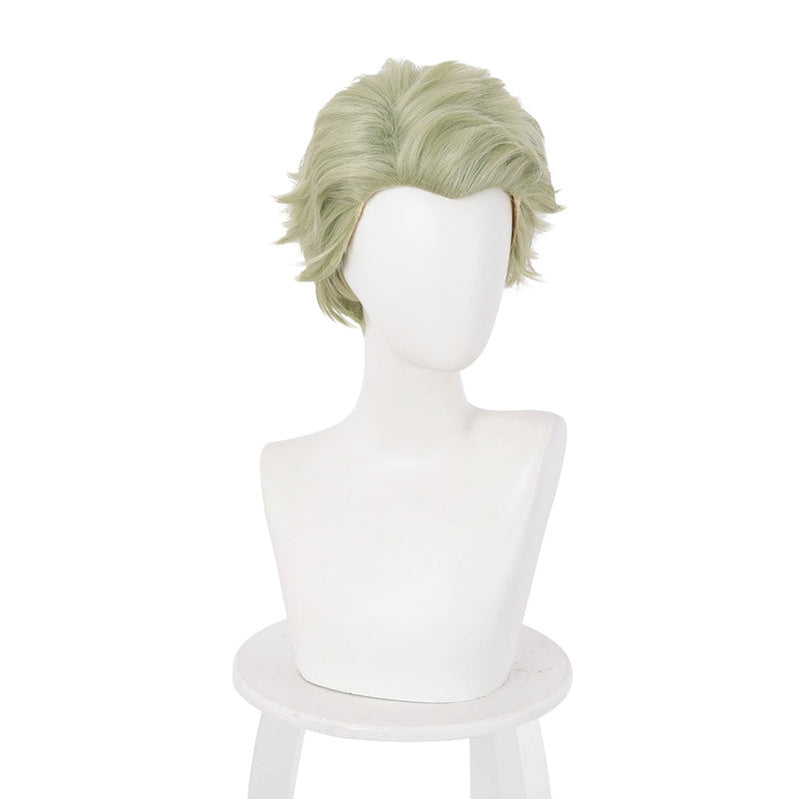 Jujutsu Kaisen Kento Nanami Short Mixed Green Cosplay Wigs