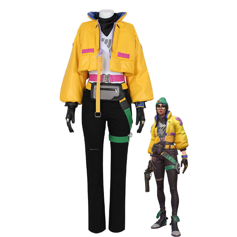 Game Valorant Killjoy Cosplay Costume