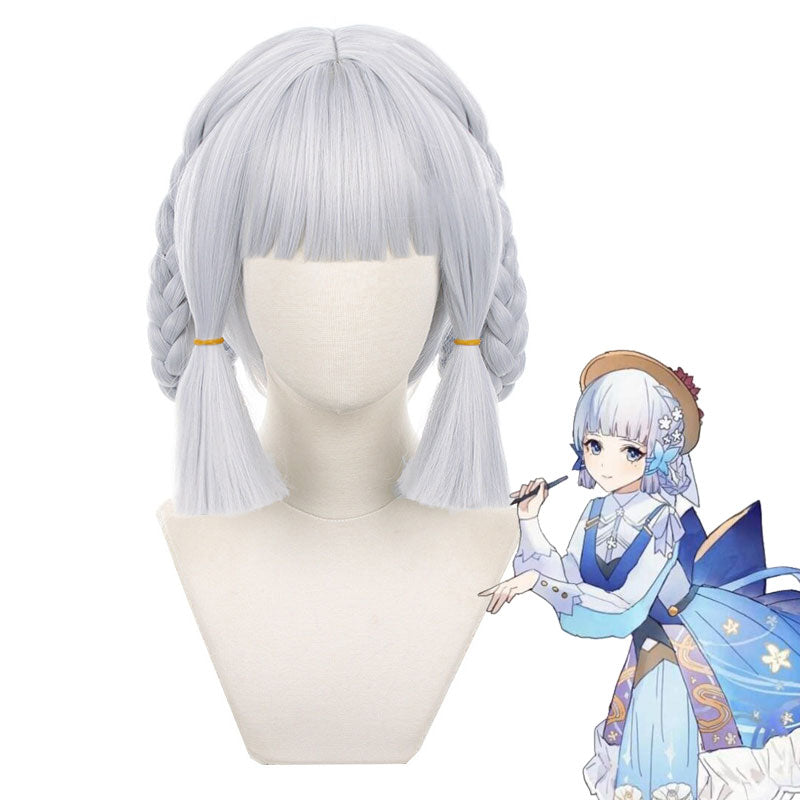 Genshin Impact Kamisato Ayaka Springbloom Missive Cosplay Wigs