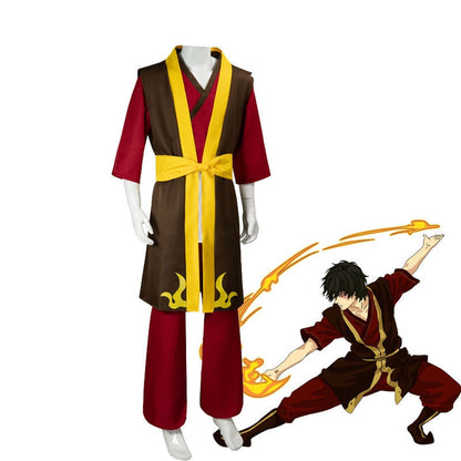 Avatar: The Last Airbender Prince Zuko Outfit Cosplay Costumes