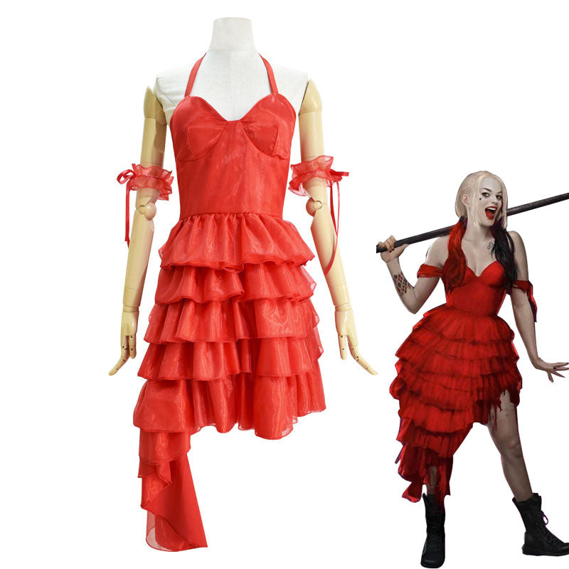 The Suicide Squad 2021 Birds of Prey Harley Quinn Halloween Cosplay Costumes
