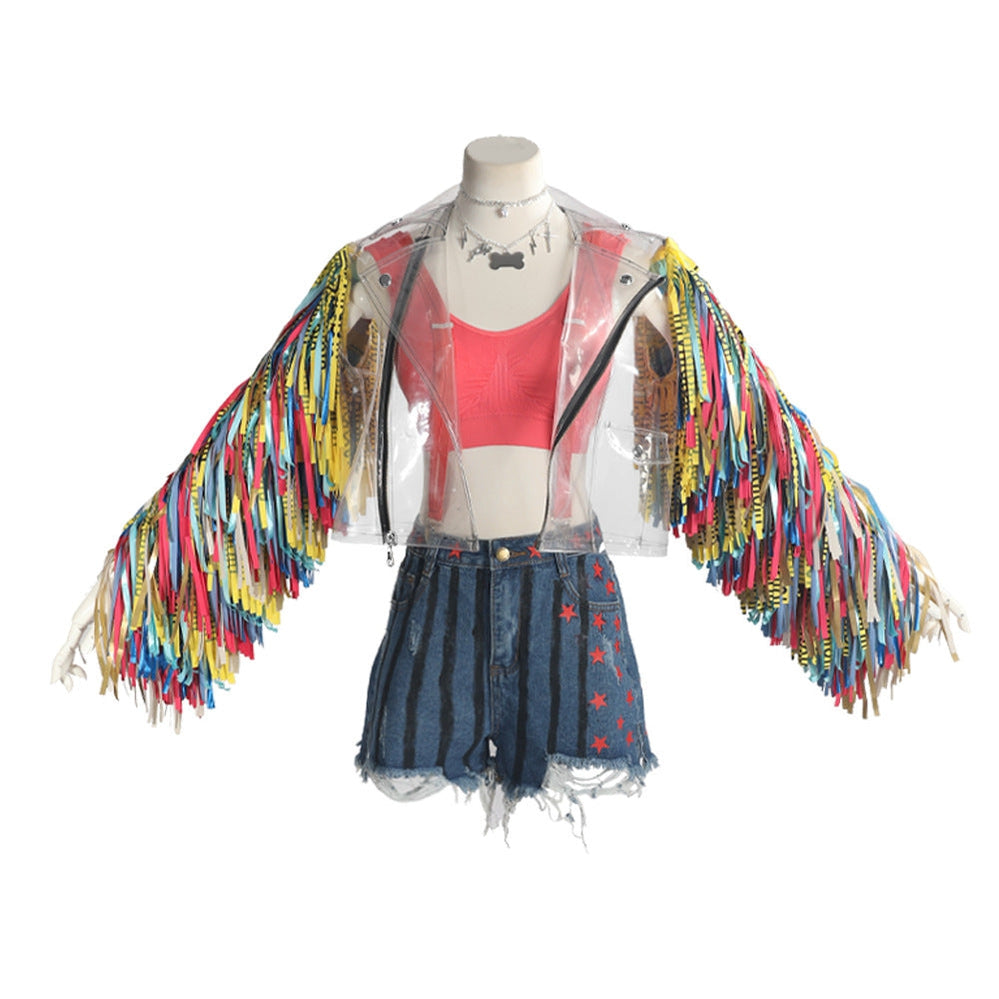 Birds of Prey Harley Quinn Ribbon Outfits Cosplay Costume