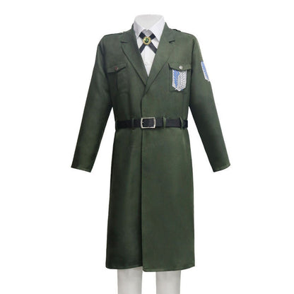 Attack on Titan 4 Season Mikasa Ackerman Survey Corps Uniform Set Cosplay Costume
