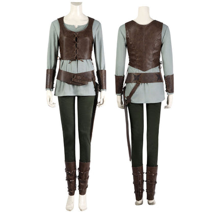 The Witcher season 3 Ciri Cosplay Costume