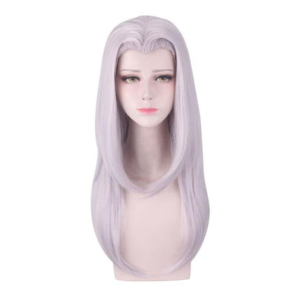 JoJo's Bizarre Adventure Golden Wind Leone Abbacchio Long Gray Cosplay Wigs