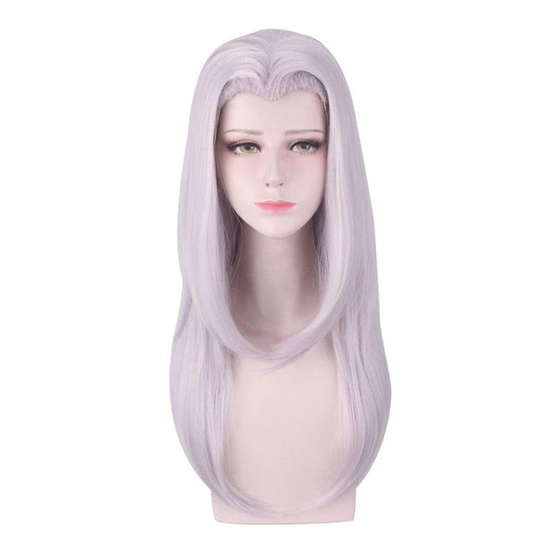 JoJo's Bizarre Adventure Golden Wind Leone Abbacchio Long Gray Cosplay Wigs
