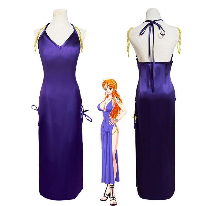 One Piece Nami Dress Cosplay Costumes