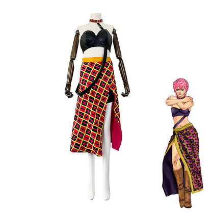 JoJo's Bizarre Adventure Trish Una Cosplay Costumes