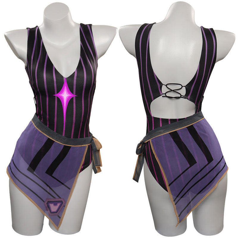 Valorant Reyna Swimsuit Cosplay Costumes
