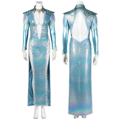 Baldur's Gate 3 Wavemother's Robe Female Cosplay Costumes