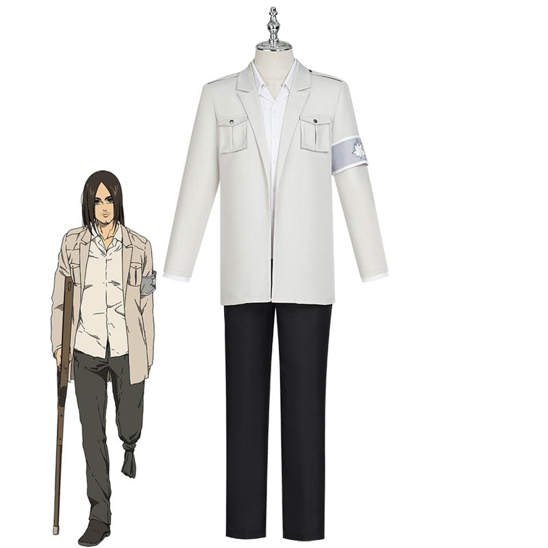 Attack on Titan Season 4 Eren Yaeger Survey Corps Cosplay Costume