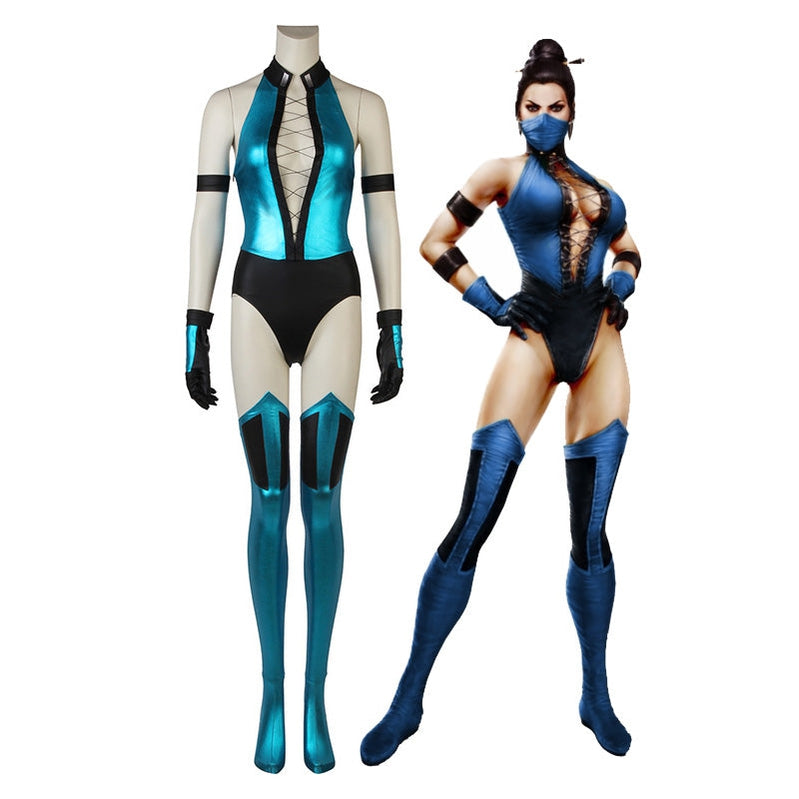 Mortal Kombat Kitana Cosplay Costume