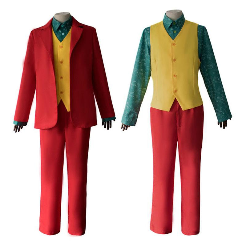 2019 Movie Joker Halloween Male Suit Cosplay Costumes