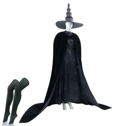 Wicked: For Good Elphaba The Black Witch Dress Cosplay Costumes