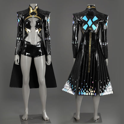 Marvel Rivals White Queen EMMA FROST X-REVOLUTION Top Cosplay Costumes