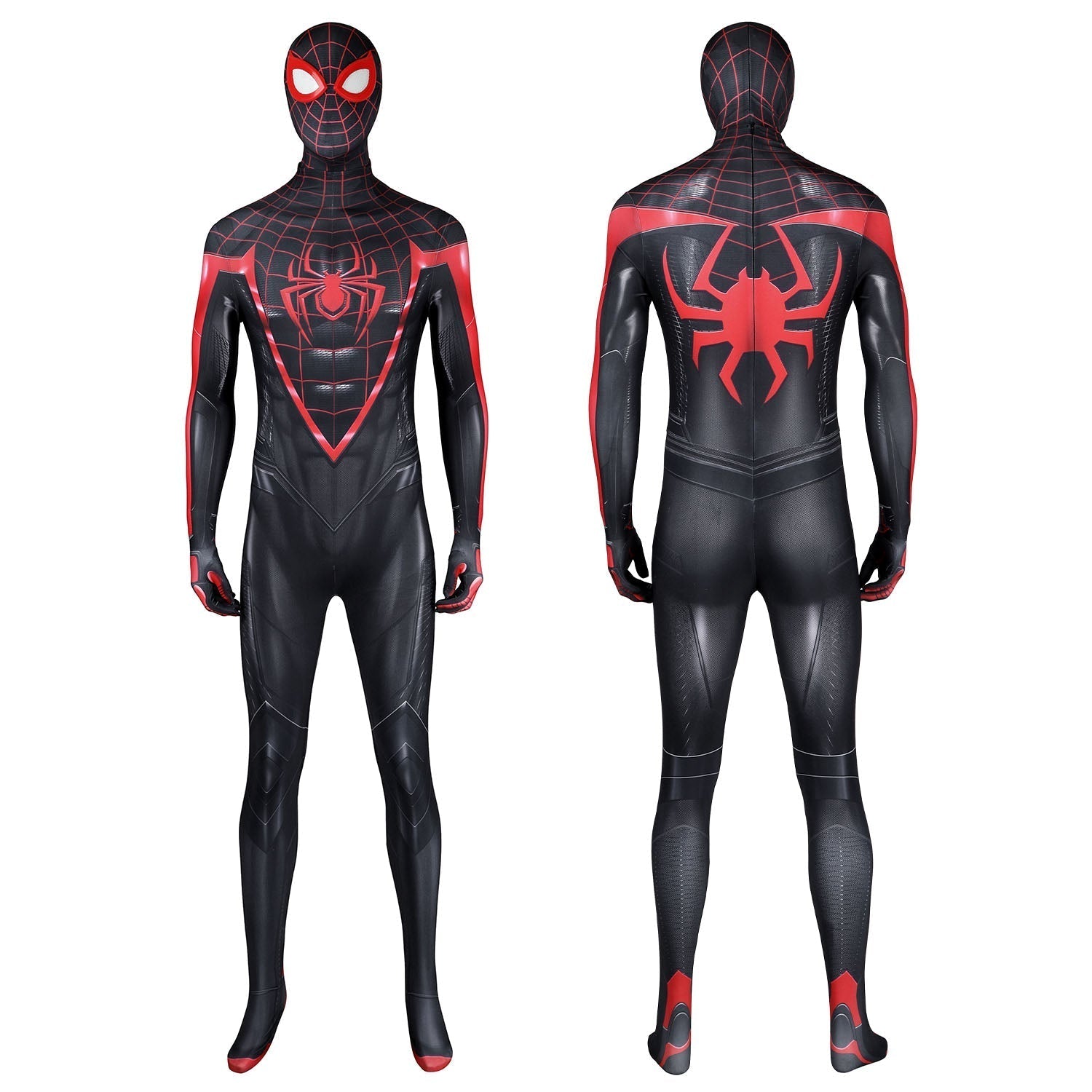 Marvel's Spider-Man 2 Miles Morales New Version Male Jumpsuit Costumes