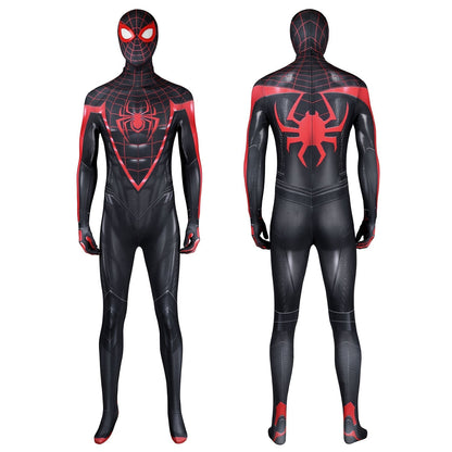 Marvel's Spider-Man 2 Miles Morales New Version Male Jumpsuit Costumes