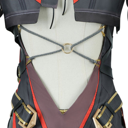 Wuthering Waves Judge of Huanglong Yinlin Cheongsam Cosplay Costumes