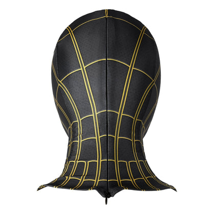Spider-Man 3 No Way Home Peter Parker Black Gold Suit Jumpsuit Costumes