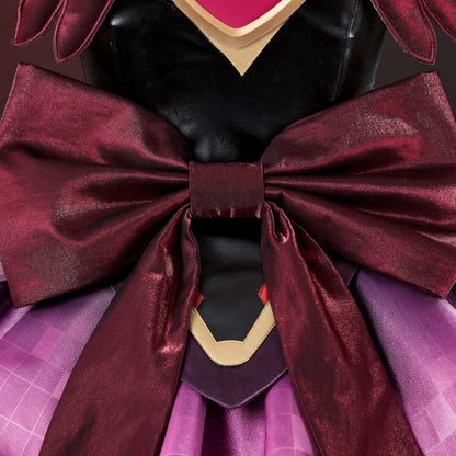 Overwatch 2 Magical Girl Juno Red Black Full Set Cosplay Costumes
