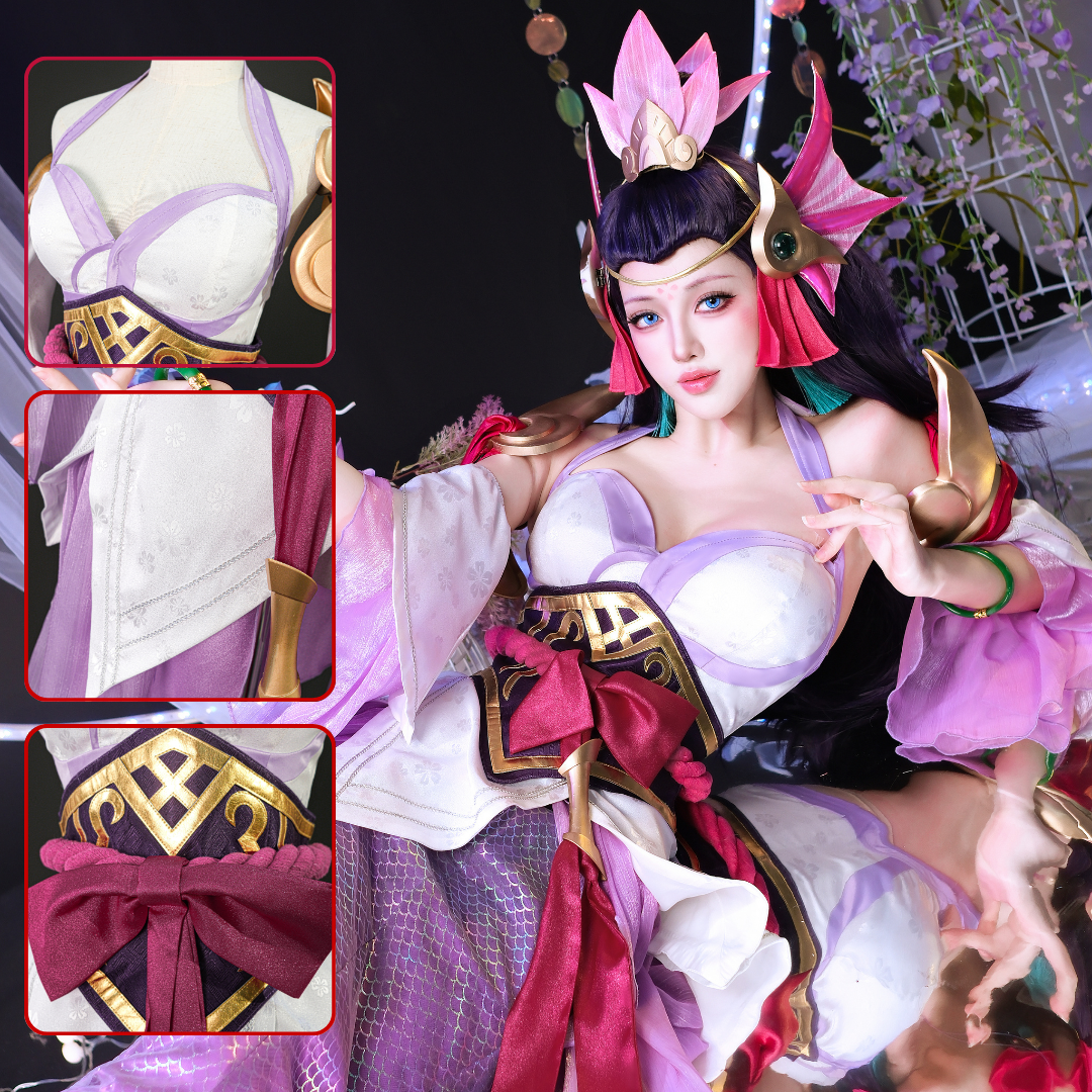 Ready To Ship omgcos LOL Splendid Staff Nami Cosplay Costume