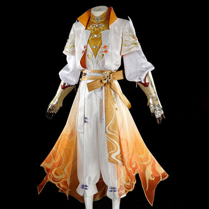 Naraka: Bladepoint Lyam Liu Homer Cat Skin Top Cosplay Costumes