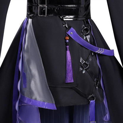 Game Arknights Lin Yuxia Full Set Dress Outfit Cosplay Costumes