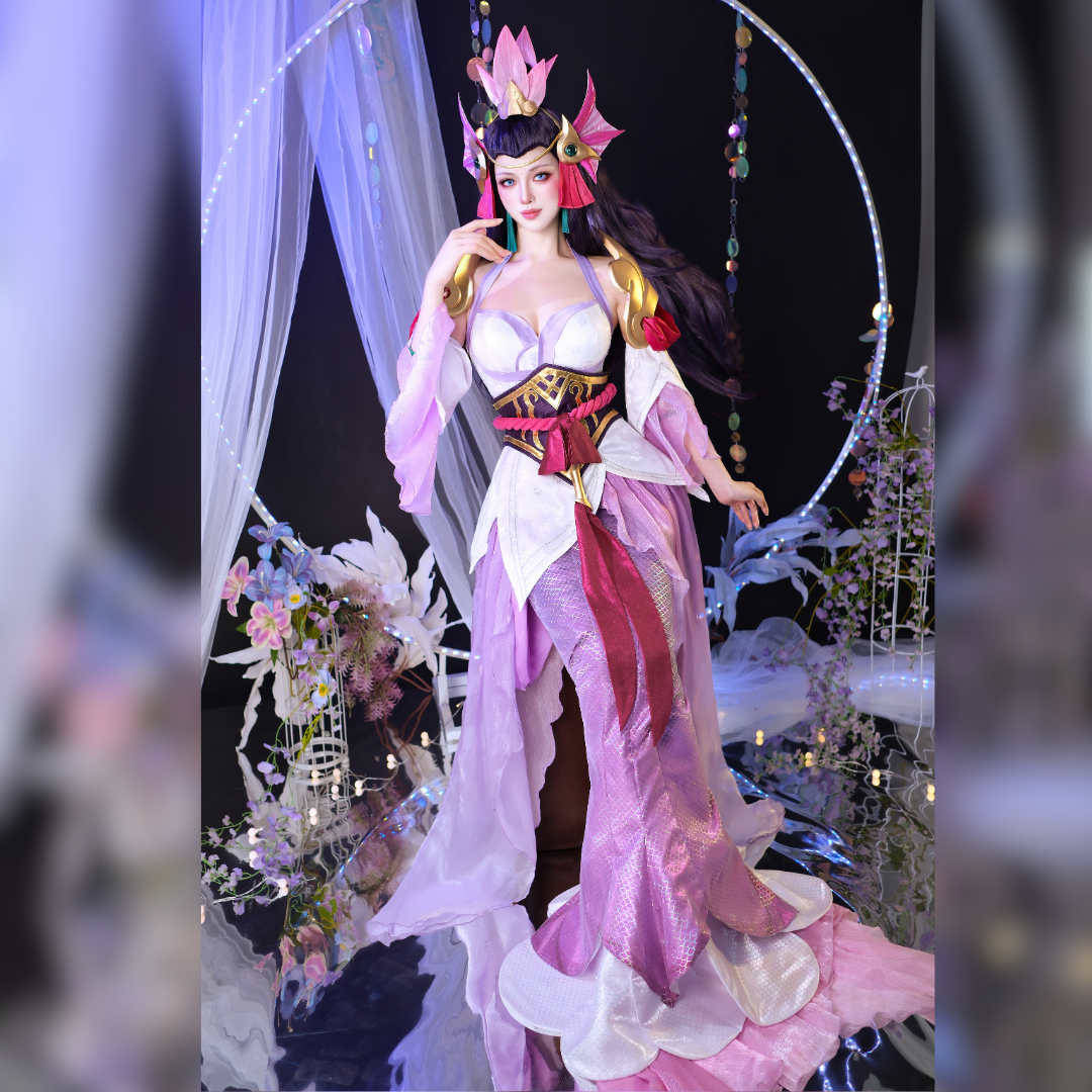Ready To Ship omgcos LOL Splendid Staff Nami Cosplay Costume