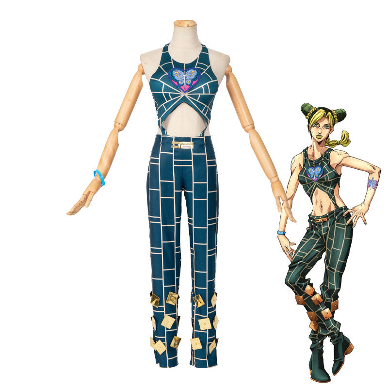 JoJo's Bizarre Adventure: Stone Ocean Jolyne Cujoh Cosplay Costume