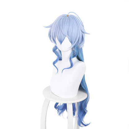 Genshin Impact Ganyu Blue Long Cosplay Wigs