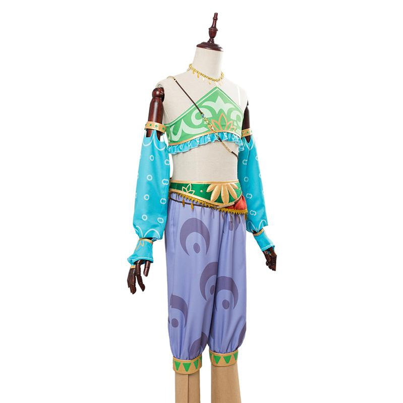 The Legend of Zelda Breath of the Wild Gerudo Link Halloween Cosplay Costumes