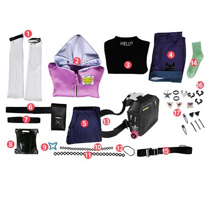 omgcos Valorant Clove Cosplay Costume