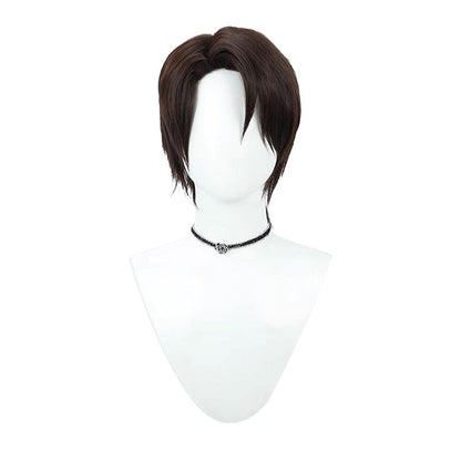 Anime Bleach Sosuke Aizen Brown Cosplay Wigs
